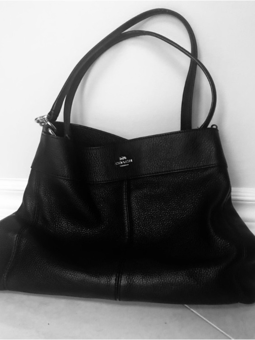 Coach Lexie pebble leather handbag